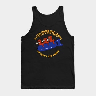 515th  BS - 376th BG - 15th AF w Txt Tank Top